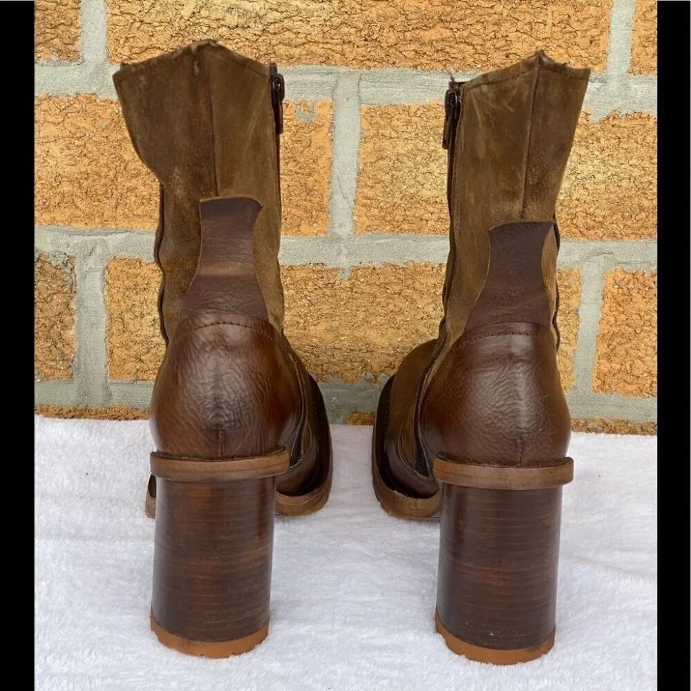 Laura and Angel leather boots size 38/8 - Picture 4 of 10